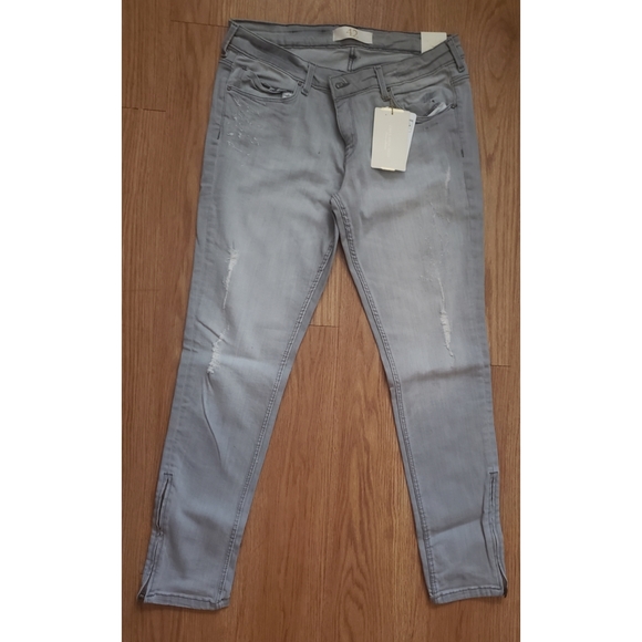 🐺NWT🐺ZARA SKINNY JEANS SIZE 10 - Picture 5 of 7